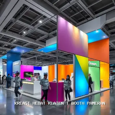 booth pameran Klaten