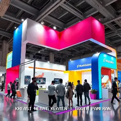 Booth Pameran Klaten: Solusi Desain Eksklusif untuk Brand Anda