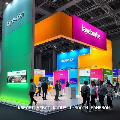 Booth Pameran Kudus – Desain Custom dan Finishing Rapi