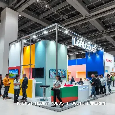 Booth Pameran Kudus – Desain Custom dan Finishing Rapi