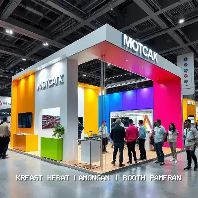 booth pameran Lamongan