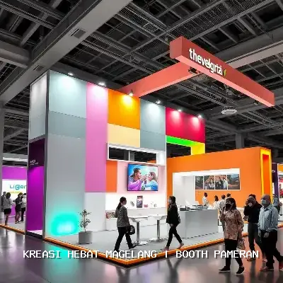 Booth Pameran Magelang: Desain Custom & Finishing Rapi