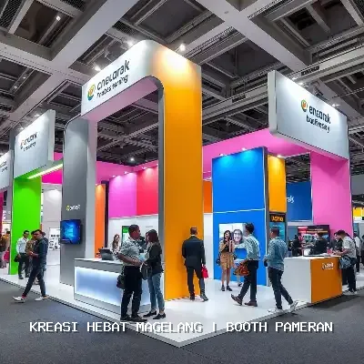 Booth Pameran Magelang: Desain Custom & Finishing Rapi