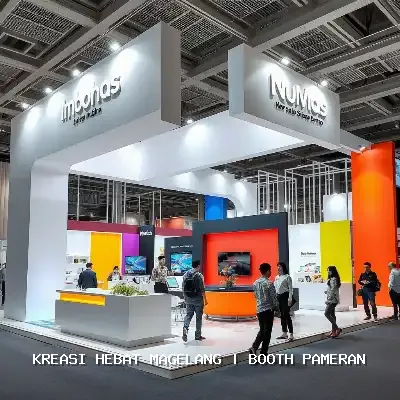 Booth Pameran Magelang: Desain Custom & Finishing Rapi