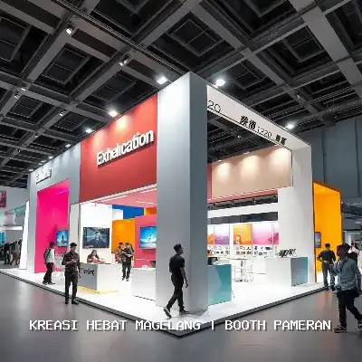 Booth Pameran Magelang: Desain Custom & Finishing Rapi