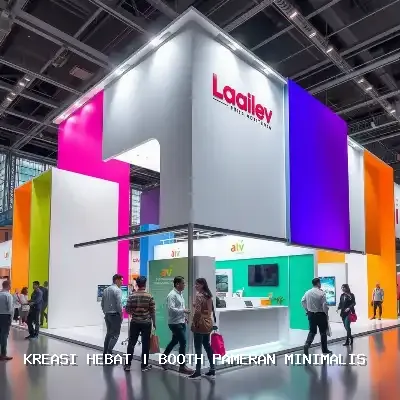 Booth Pameran Minimalis – Desain Eksklusif untuk Branding Anda