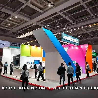 Booth Pameran Minimalis Bandung: Desain Custom dan Finishing Rapi