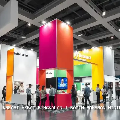 booth pameran minimalis Bangkalan