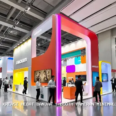 booth pameran minimalis Banjar