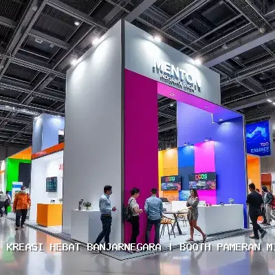booth pameran minimalis Banjarnegara