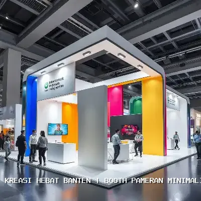 Booth Pameran Minimalis Banten