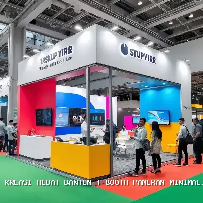 Booth Pameran Minimalis Banten