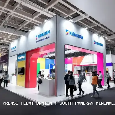 Booth Pameran Minimalis Banten