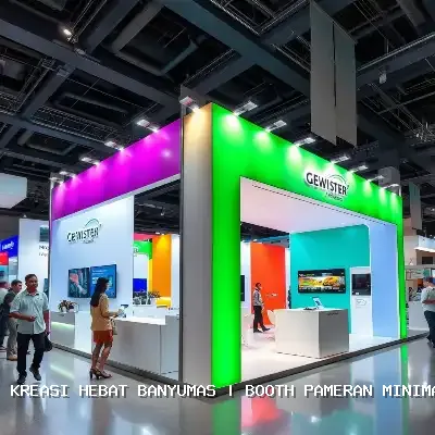 Booth Pameran Minimalis Banyumas – Solusi Terpercaya