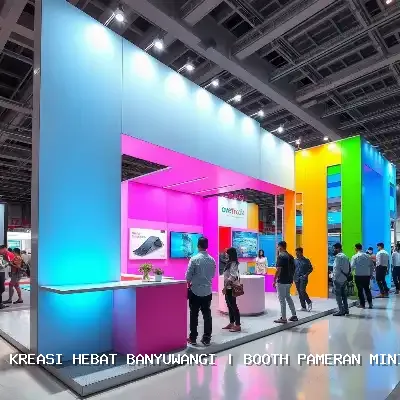 Booth Pameran Minimalis Banyuwangi