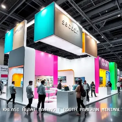 booth pameran minimalis Batang