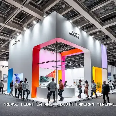 Booth Pameran Minimalis Batang – Solusi Pameran Profesional