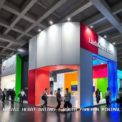 Booth Pameran Minimalis Batang – Solusi Pameran Profesional