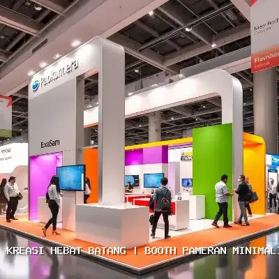 Booth Pameran Minimalis Batang – Solusi Pameran Profesional