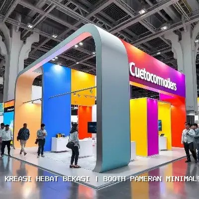 Booth Pameran Minimalis Bekasi: Desain Custom & Finishing Rapi