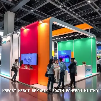 Booth Pameran Minimalis Bekasi: Desain Custom & Finishing Rapi