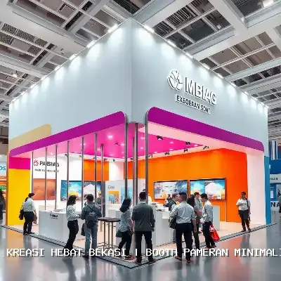 Booth Pameran Minimalis Bekasi: Desain Custom & Finishing Rapi