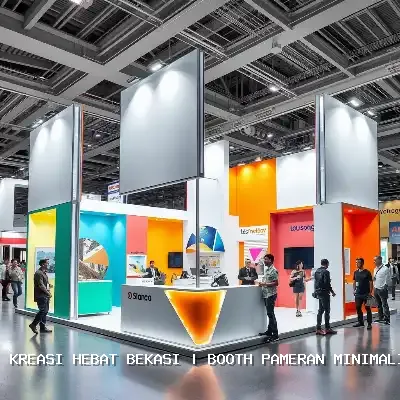 Booth Pameran Minimalis Bekasi: Desain Custom & Finishing Rapi