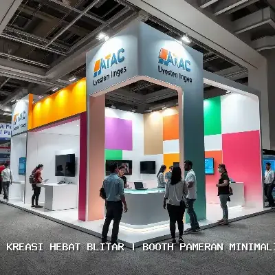 Booth Pameran Minimalis Blitar