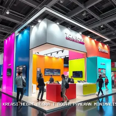 Booth Pameran Minimalis Blora