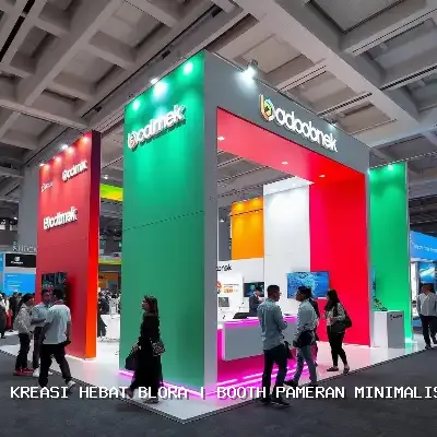 Booth Pameran Minimalis Blora