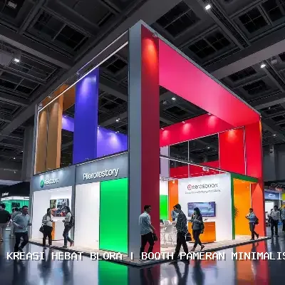 Booth Pameran Minimalis Blora