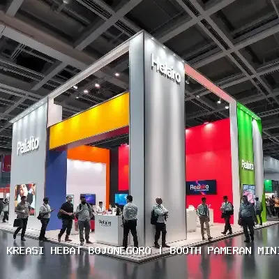 Booth Pameran Minimalis Bojonegoro