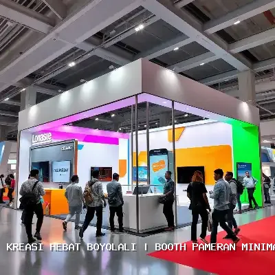 Booth Pameran Minimalis Boyolali