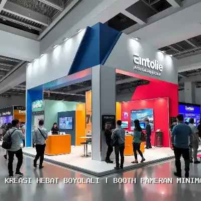 Booth Pameran Minimalis Boyolali