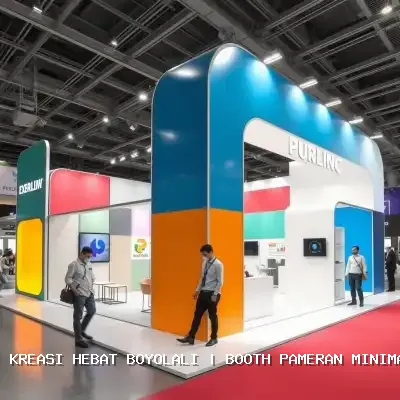 Booth Pameran Minimalis Boyolali