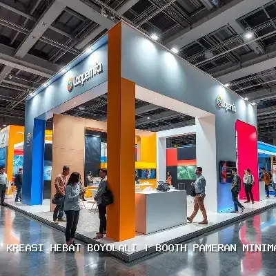 Booth Pameran Minimalis Boyolali