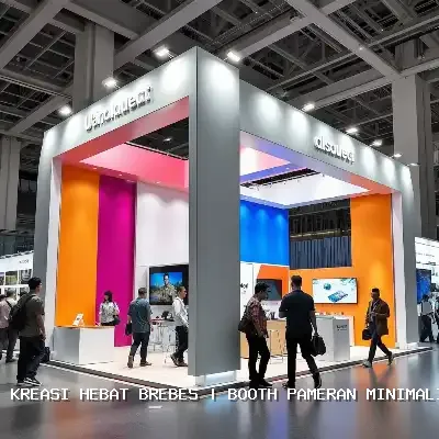 booth pameran minimalis Brebes