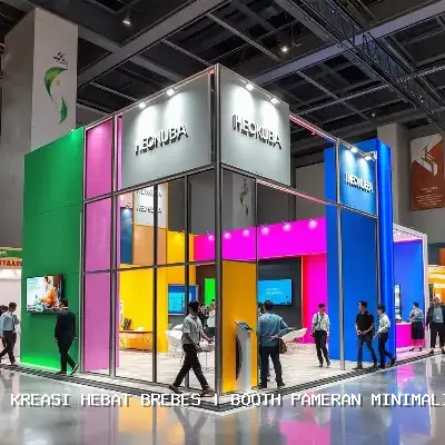 Booth Pameran Minimalis Brebes – Solusi Desain Efektif