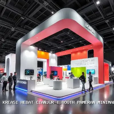 booth pameran minimalis Cianjur