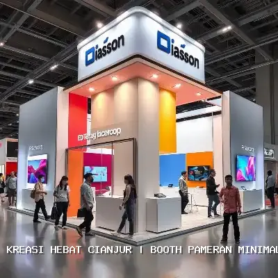 Booth Pameran Minimalis Cianjur untuk Branding yang Efektif
