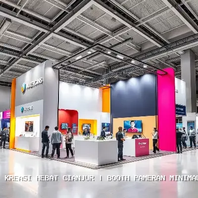 Booth Pameran Minimalis Cianjur untuk Branding yang Efektif