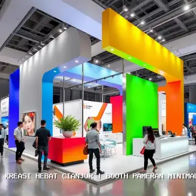 Booth Pameran Minimalis Cianjur untuk Branding yang Efektif