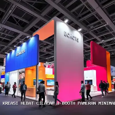 booth pameran minimalis Cilacap