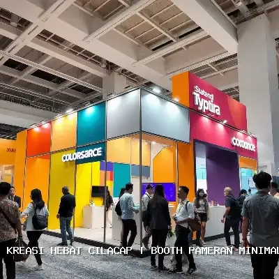 Booth Pameran Minimalis Cilacap