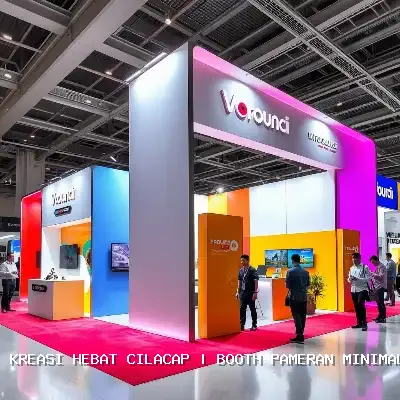 Booth Pameran Minimalis Cilacap