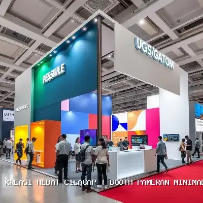 Booth Pameran Minimalis Cilacap