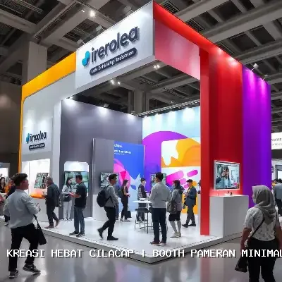 Booth Pameran Minimalis Cilacap