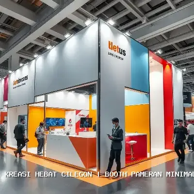 booth pameran minimalis Cilegon