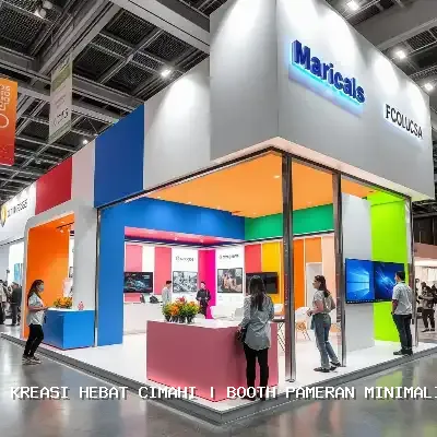 booth pameran minimalis Cimahi