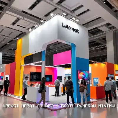 Booth Pameran Minimalis Cimahi: Desain Custom & Finishing Rapi